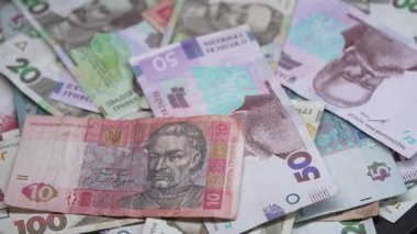 Ukrayna ulusal para birimi Hryvnia 'ya yakın çekim