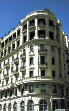 Barselona 'daki eski bina.