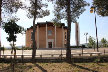 Eski şehrin manzarası.