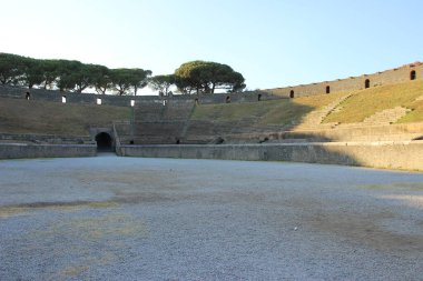 İtalya 'nın eski Napoli kenti