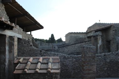 Pompeii antik kenti kalıntıları