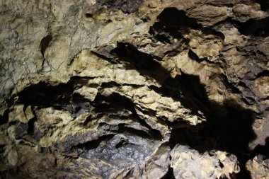 Stalmit ve sarkıt mağarası. yüksek kaliteli fotoğraf