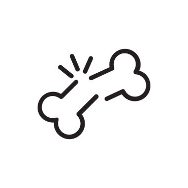 Güzel Kemik Kırık Simge Tasarım Şablonu