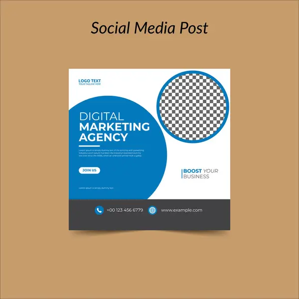 Sosyal Medya Posta Tasarım Şablonu