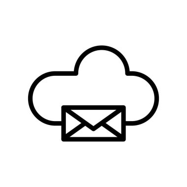 Bu Cloud Envelop e-posta Simgesi tasarımı