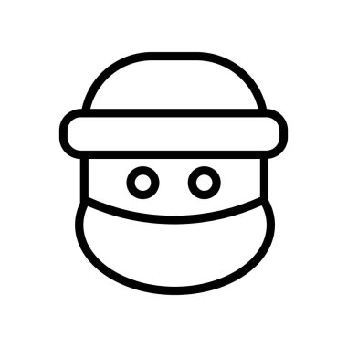 Bu güzel bir Hırsız Suçu Simgesi Tasarımı