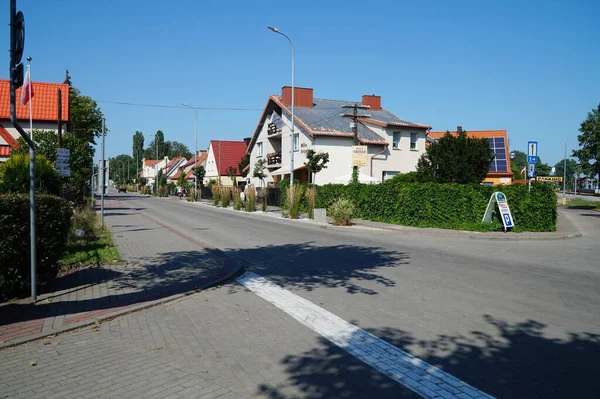 Streets Sea Village Hel Northern Poland Coast Baltic Sea — Stock Photo, Image