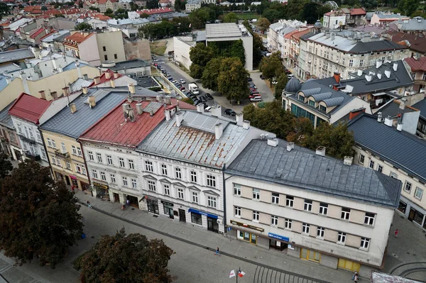 从仪器博物馆的观景台上俯瞰Przemysl — 图库照片