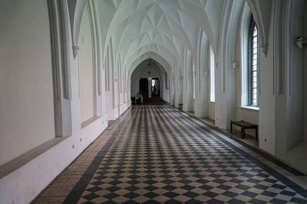 Spacious Corridors Galleries National Museum Gdansk — Stock Photo, Image