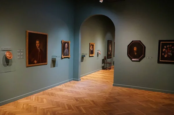 Sammlung Antiker Porträts Und Gemälde Danziger Nationalmuseum Stockfoto