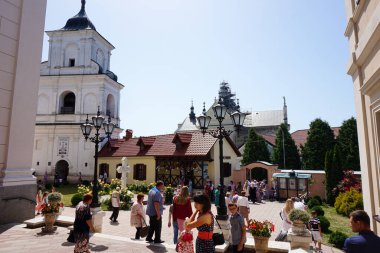 Lviv bölgesindeki antik Zhovkva kentinin manzaraları.