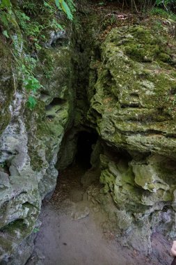 Lviv bölgesi yakınlarındaki Krekhovsky Manastırı 'ndaki Pecherny Manastırı..