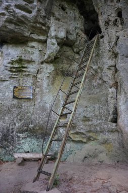 Lviv bölgesi yakınlarındaki Krekhovsky Manastırı 'ndaki Pecherny Manastırı..