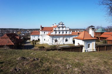 Reconstruction of the palace of Bohdan Khmelnytskyi in Chigyrin. Ukraine clipart