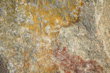 Granit taşta inanılmaz güzel desenler var.  