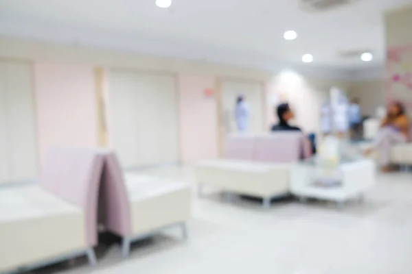 概要背景の健康的なコンセプトのためのぼやけた高級病院のクリニックのインテリア — ストック写真