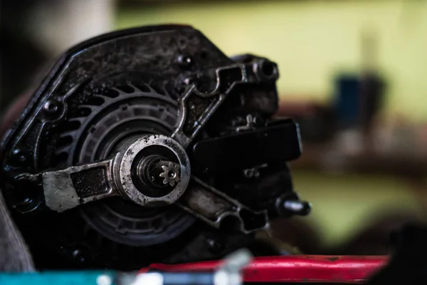 Narzędzia Silnikowe Dla Mechaników Przemyśle Transportowym — Zdjęcie stockowe