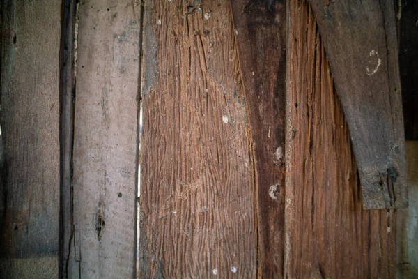 Давнє Дерев Яне Тло Традиційному Ткацькому Будинку — стокове фото
