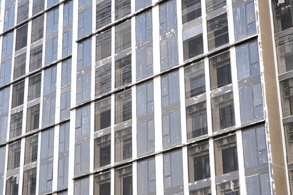 stock image City condominium building window new condo building Bangkok Thailand