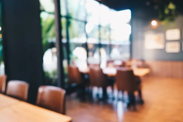 Abstact Blurred Indoor Restaurant Cafe Wooden Floor Window Food Drink — Stock Photo, Image