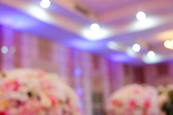 Rozmazané Růžové Luxusní Dort Svatebním Obřadu Láska Pozadí Bokeh — Stock fotografie