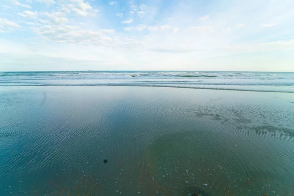 stock image Serenity sea baech white sand morning sunrise nature landscape