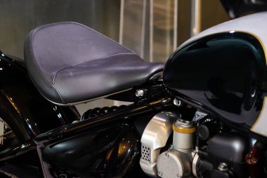 Antika motosiklet motoru taşımacılık endüstrisini kapat