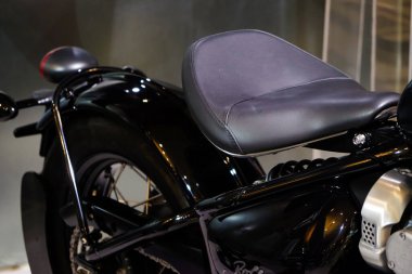 Antika motosiklet motoru taşımacılık endüstrisini kapat