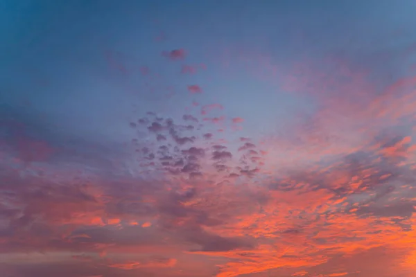 Colorful Dramatic Sky Cloud Sea Bay Nature Landscape — Foto de Stock