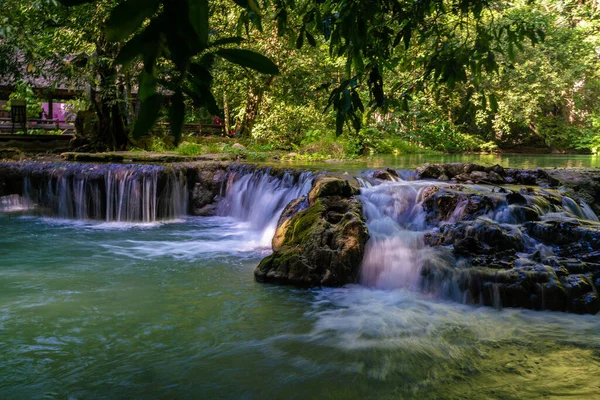 Водопад Тропическом Дождевом Лесу — стоковое фото