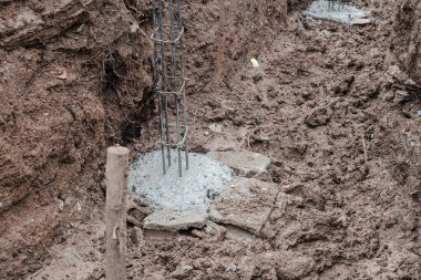 Direk ev inşaatı yeni ev inşaatı endüstrisinde somut çalışma