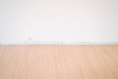 Yeni modern oda iç mimari endüstrisinde açık kahverengi lamine zemin