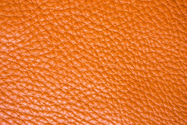 Natural Full Grain Tan Cow Leather Texture Background — Stock Photo, Image