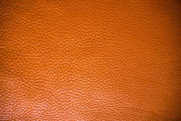 Genuino Grano Completo Bronceado Textura Cuero Marrón Artesanía Fondo — Foto de Stock