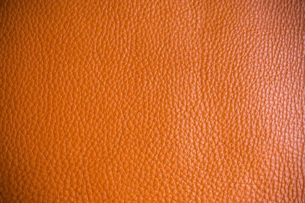 Genuine Full Grain Tan Brown Leather Texture Crafts Background — Stock Photo, Image