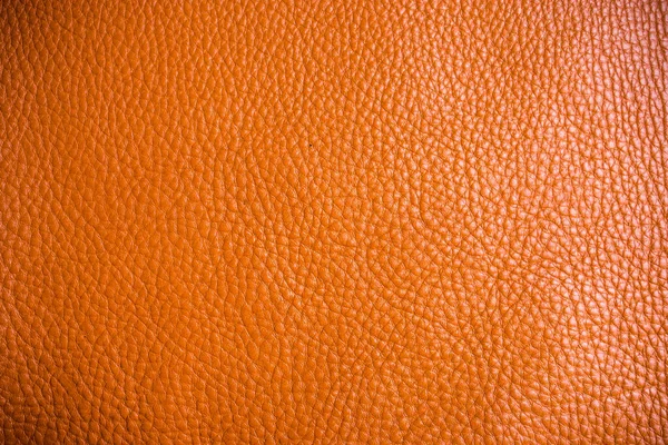 Echtes Vollnarbenbraun Braunes Leder Textur Handwerk Hintergrund — Stockfoto