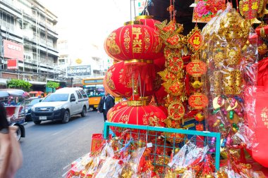 Çin Yeni Yıl Dekorasyonları Çin Mahallesi, Tayland