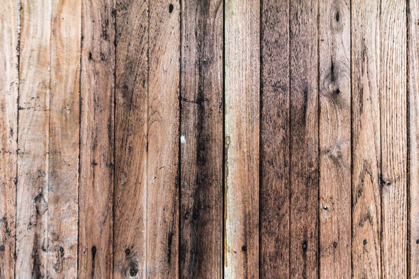 Brown grunge wall teak wood background old wood texture