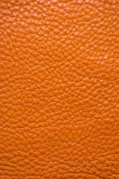 Genuine Full Grain Leather Tan Color Colose Background Cowhide Crafsman — Stock Photo, Image