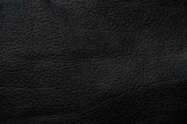 Siyah hakiki tam tahıllı inek derisi deri arka plan