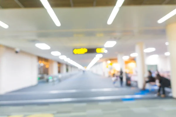 Blur Terminal Partida Portão Aeroporto Com Pessoas Andando Conceito Transporte — Fotografia de Stock