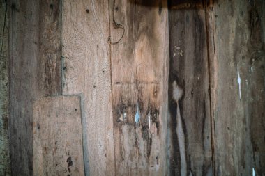 Antika kahverengi ahşap duvar dokusu boş arkaplan