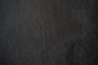 Hakiki siyah deri desen boş deri arka plan tam tahıllı sığır derisi
