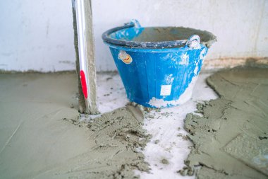 Çimento sıva iç yenileme ekipman yeni ev inşa endüstrisi ile çalışıyor