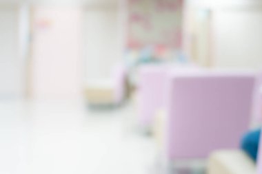 Modern hastane sağlık geçmişinde bulanık kabul bekleme odası