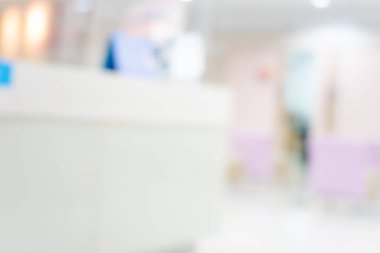 Modern hastane sağlık geçmişinde bulanık kabul bekleme odası