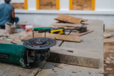 Ahşap kapı çalışma aracı marangoz nesne kopyalama alanı