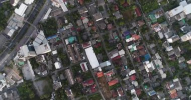 Bangkok hava manzarasının şehir manzarası
