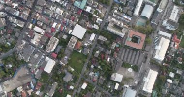 Bangkok hava manzarasının şehir manzarası