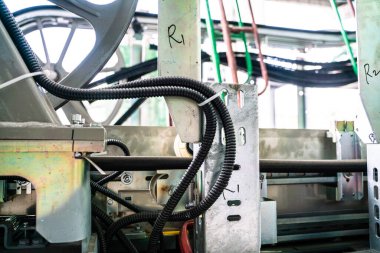 Metro tren istasyonunda Escalaror şantiye, Bakım yürüyen merdiven